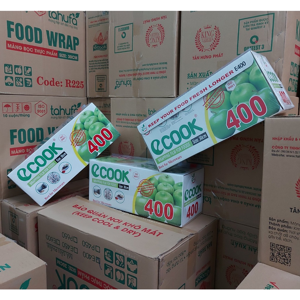 MÀNG BỌC THỰC PHẨM CAO CẤP ECOOK E400