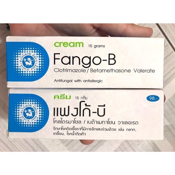 Tuýp Kem Bôi Da Nấm Lang Beng FANGO - B Thái Lan 15gr