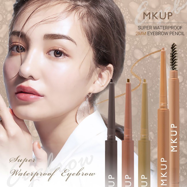 MKUP Chì kẻ mày chống thấm siêu mảnh 2mm | BigBuy360 - bigbuy360.vn