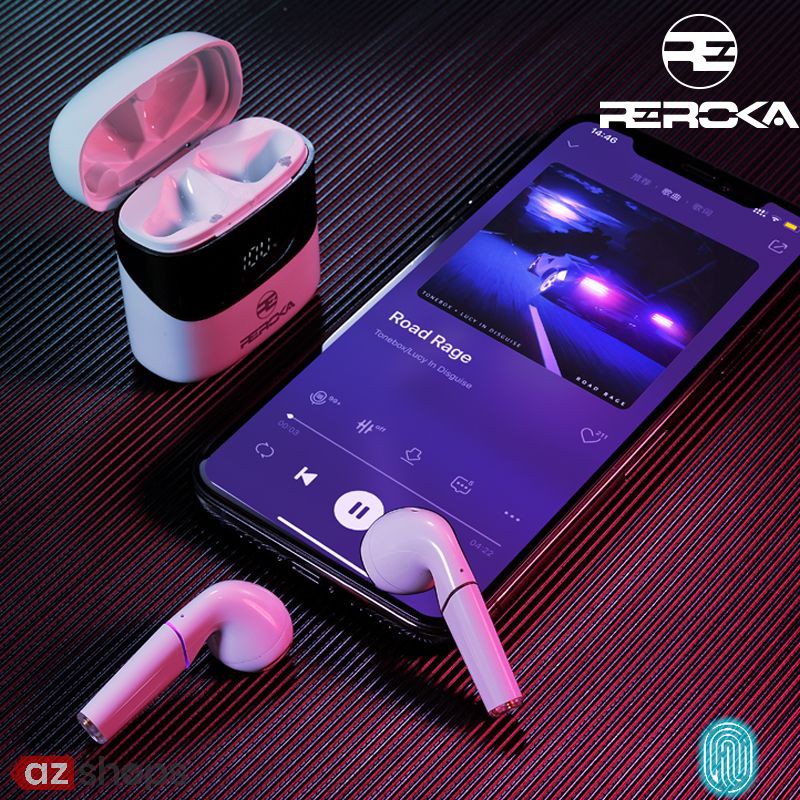 Tai Nghe True Wireless REROKA - CYBORG Bluetooth V5.0 - Hàng chính hãng