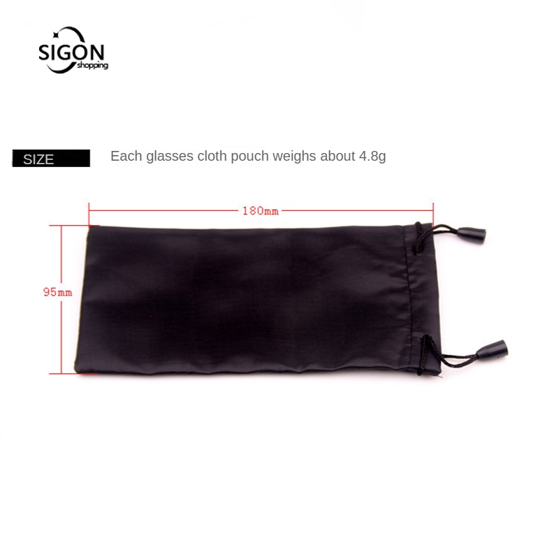 Túi Đựng Mắt Kính Bằng Sợi Nhỏ Dùng Lau Kính Thông Dụng