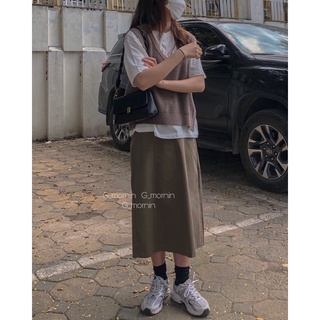Áo gile len trơn 005