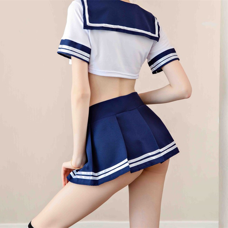 Bộ học sinh Nhật Bản Quyến Rũ xanh trắng CL006 | BigBuy360 - bigbuy360.vn