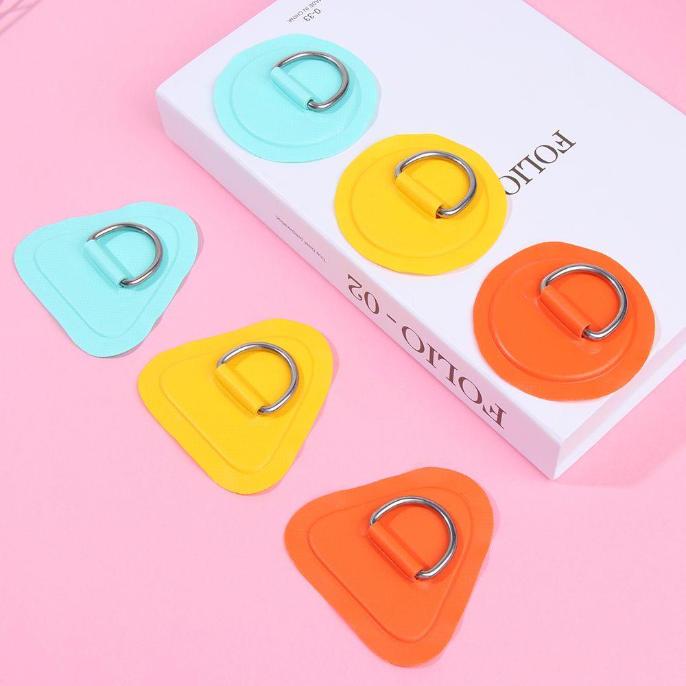 MUVAKO Đệm / Miếng Vá Hình Chữ D Bằng PVC 8cm / 11cm Lót Ván Lướt Sóng / Chèo Thuyền Kayak