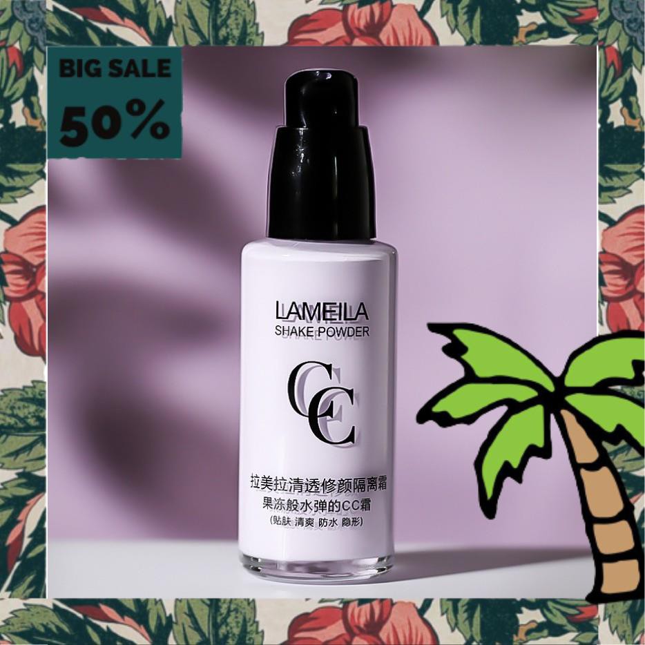 Kem Nền CC Cream Lameila 3028 SHAKE Che Phủ Cao Chống Bết Dính Nội Địa
