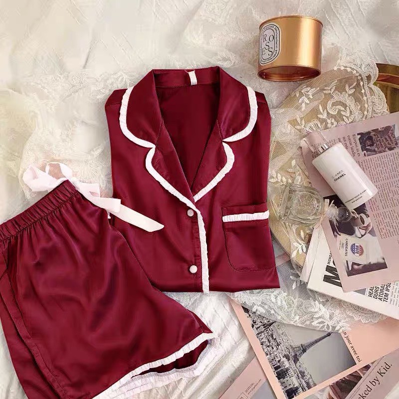 BÁN SỈ BỘ LỤA ĐÙI VIỀN BÈO ĐÁP TÚI CHO NỮ | BigBuy360 - bigbuy360.vn