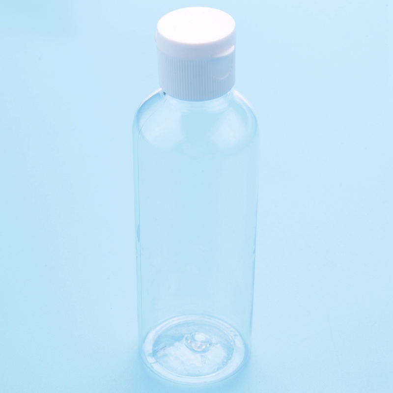 Bình Nhựa Trong Suốt Nắp Lật 4 x 100ml Chiết Mỹ Phẩm Đi Du Lịch
