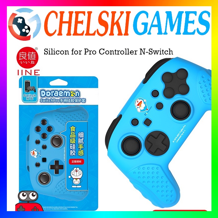 Tay Cầm Chơi Game Silicon Hình Doraemon L526 Cho Nintendo Switch