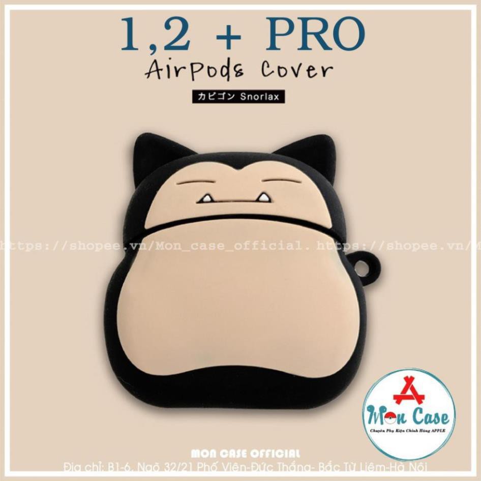 Vỏ Bảo Vệ Bao Đựng Hộp Sạc Tai Nghe, Case Airpods 2/3/1/i7/i9/i12/Pro/TWS - Sillicone Chống Bám Bẩn Hoạt Hình Nu.Store