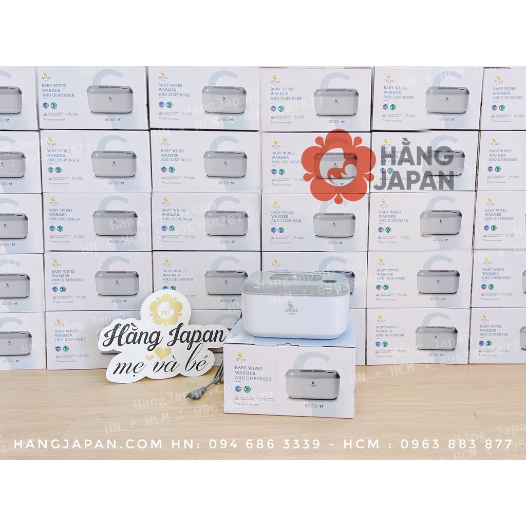 Máy làm ẩm khăn ướt Moaz bebe cho bé MB008 chính hãng bảo hành 1 năm