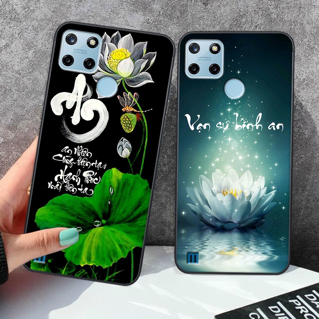 Ốp lưng Realme C25Y in hình chữ tài chữ lộc, Cha Mẹ, bình an SIÊU ĐẸP