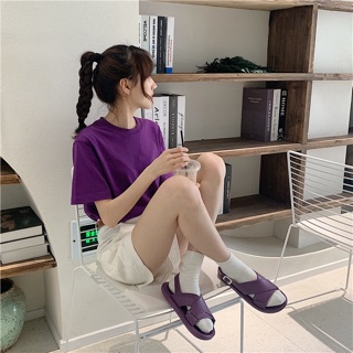 -Sandal nữ quai chéo ulzzang