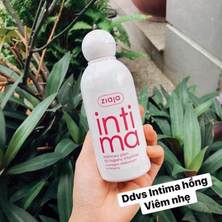 Dung dịch vệ sinh phụ nữ intima hồng chai 200ml