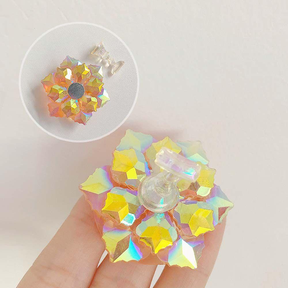 Kệ Trưng Bày Móng Tay Mini Cho Salon|Giá Đỡ Móng Tay Giả Hình Hoa Sen