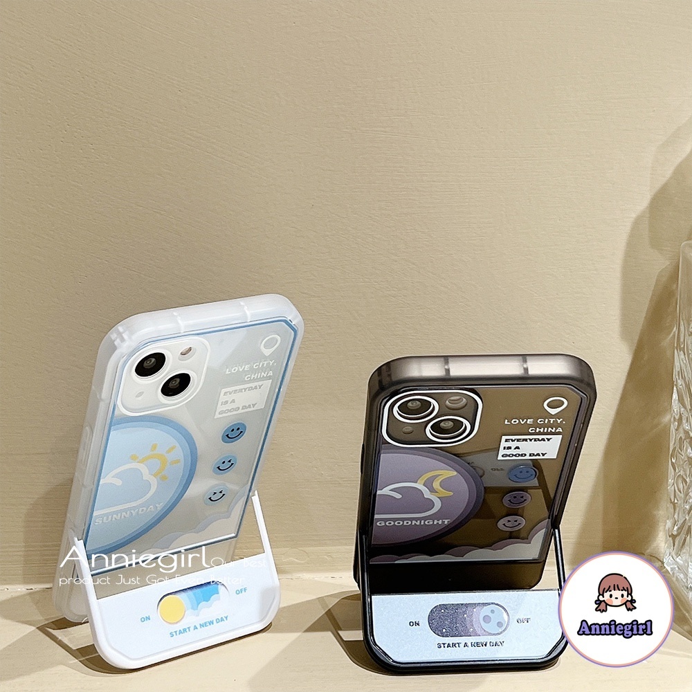 Ốp Điện Thoại TPU Mềm Siêu Mỏng Mịn Chống Sốc Có Giá Đỡ Cho IPhone 14 13 12 11 Pro Max X XR  8 7 Plus