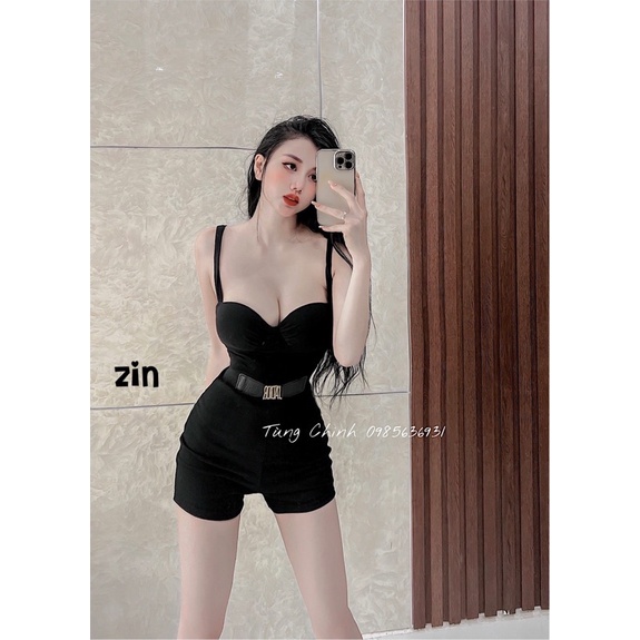 Jumsuit cup ngực quần đùi