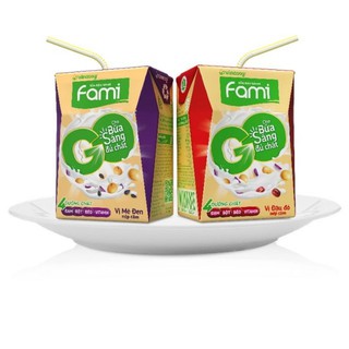 Sữa fami đậu đỏ/mè đen nếp cẩm 200ml