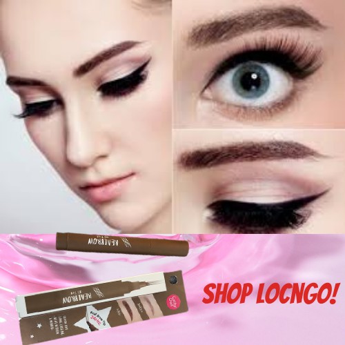 Bút vẽ chân mày Cathy Doll Real Brow 4D Tint 2G-màu nâu đen 03-Thái Lan by Shop LocNgo