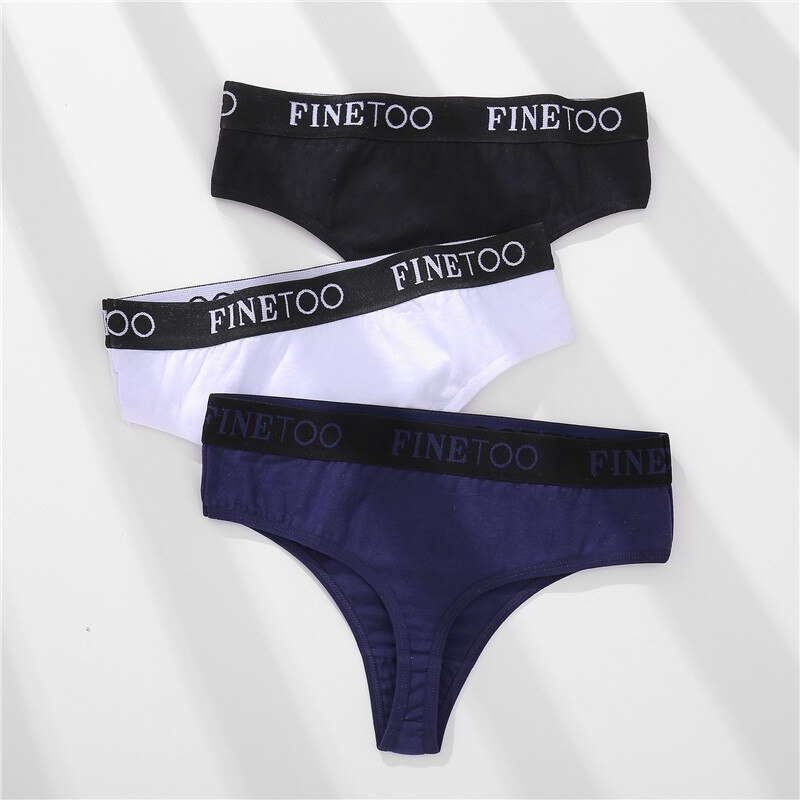 Quần lót nữ lọt khe TAKETALK vải cotton lưng chữ T gợi cảm thời trang