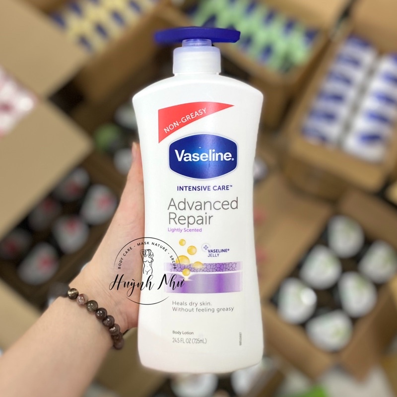 VASELINE HEALTHY WHITE UV LIGHTENING 725ML mẫu mới nhất