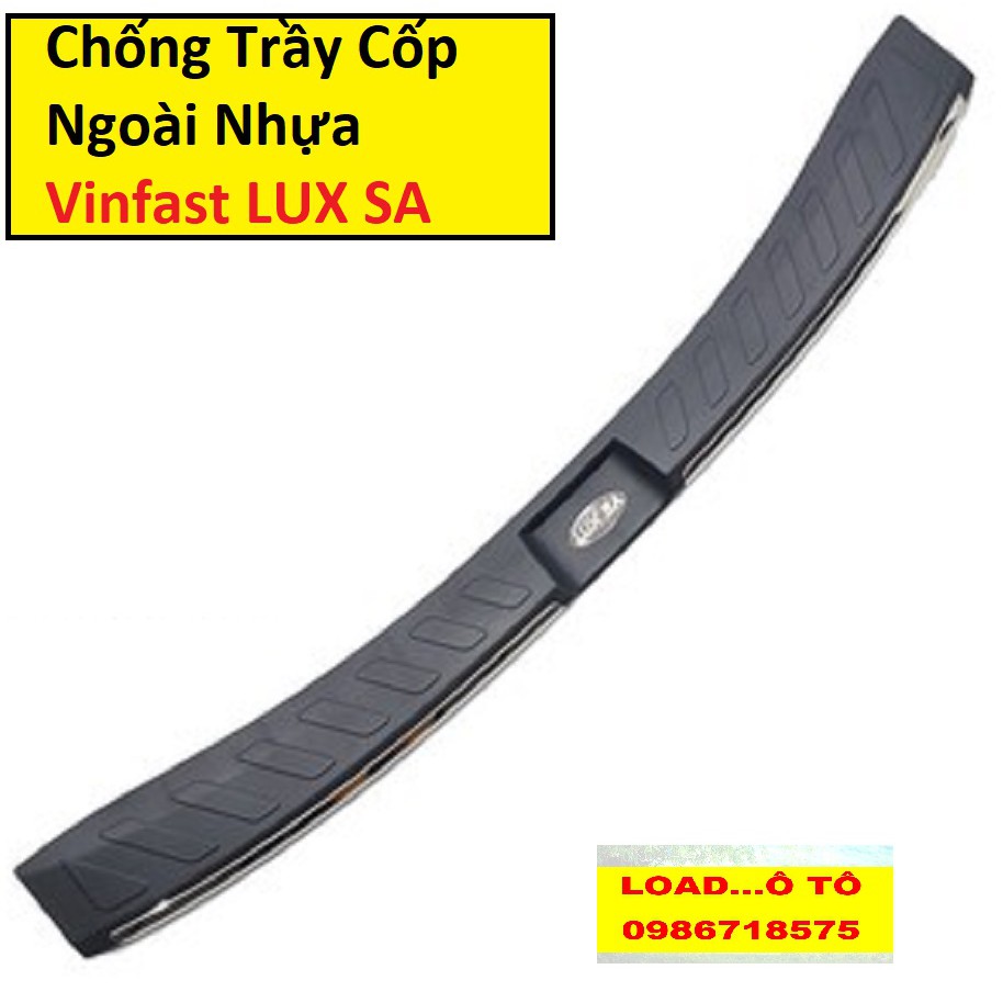 Chống Trầy Cốp Ngoài Xe Vinfast LUX SA Mẫu Nhựa Đen 3D Cao Cấp Nhất Thị Trường