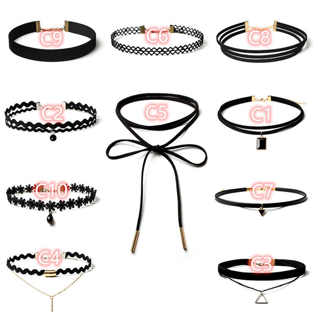 Vòng cổ choker nữ phong cách Vintage sành điệu xinh xắn | BigBuy360 - bigbuy360.vn