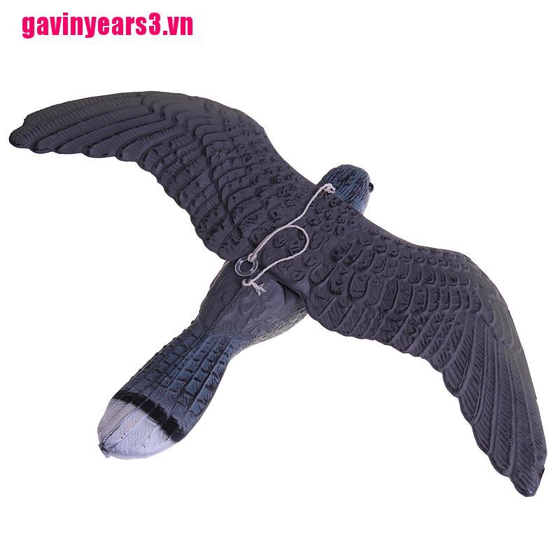 [GAV3]Realistic Flying Bird Hawk Pigeon Decoy Pest Control Garden Scarer Scarecrow