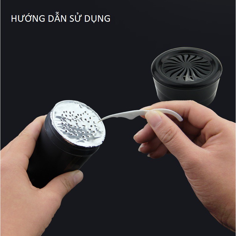 Cốc sáp thơm để xe hơi ô tô 7 mùi 100g hương thơm dễ chịu | BigBuy360 - bigbuy360.vn