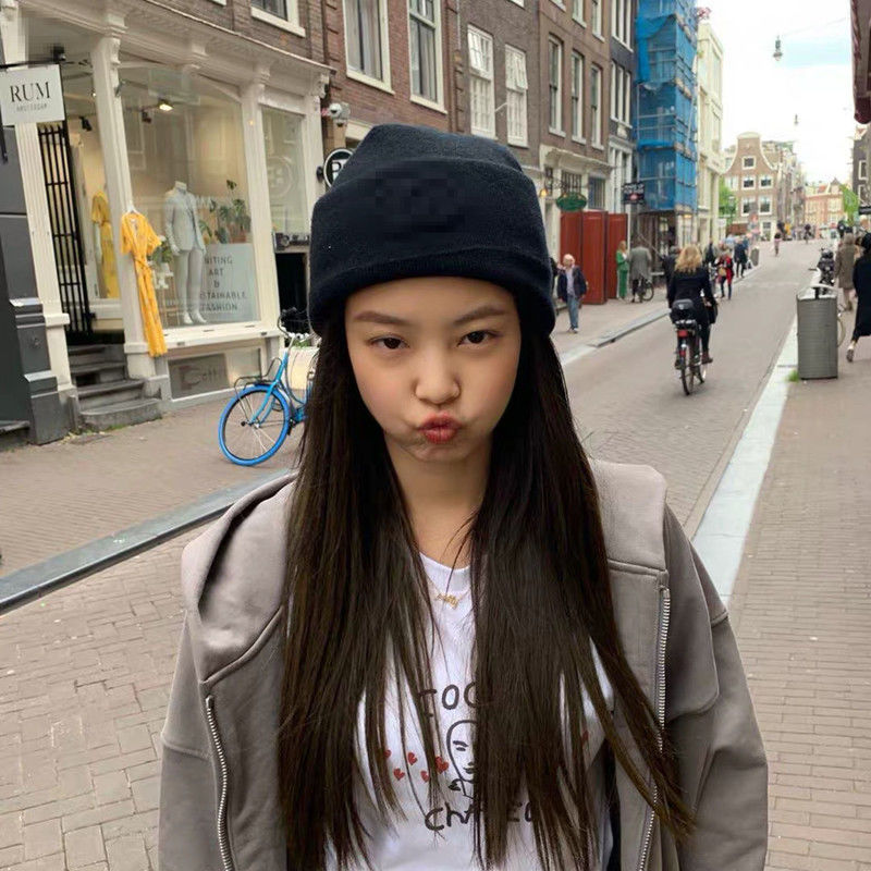 Áo khoác có mũ trùm đầu phong cách Hàn Quốc kiểu Lisa Jennie BLACKPINK dành cho nữ