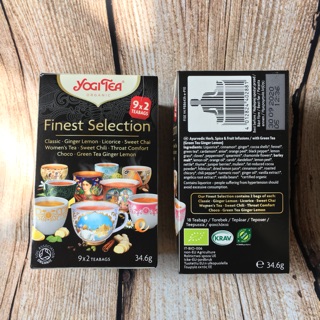 TRÀ THẢO MỘC HỮU CƠ TỔNG HỢP FINEST SELECTION CỦA YOGI TEA - Organic Herbal Tea