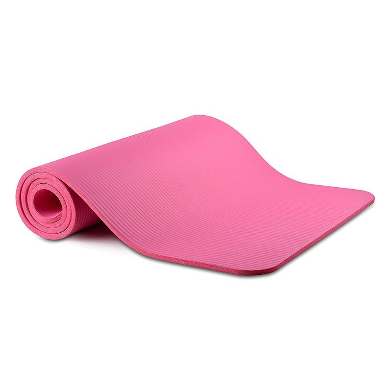 1 Bộ Thảm Tập Yoga Chống Trượt Dày 1cm Chất Lượng Cao