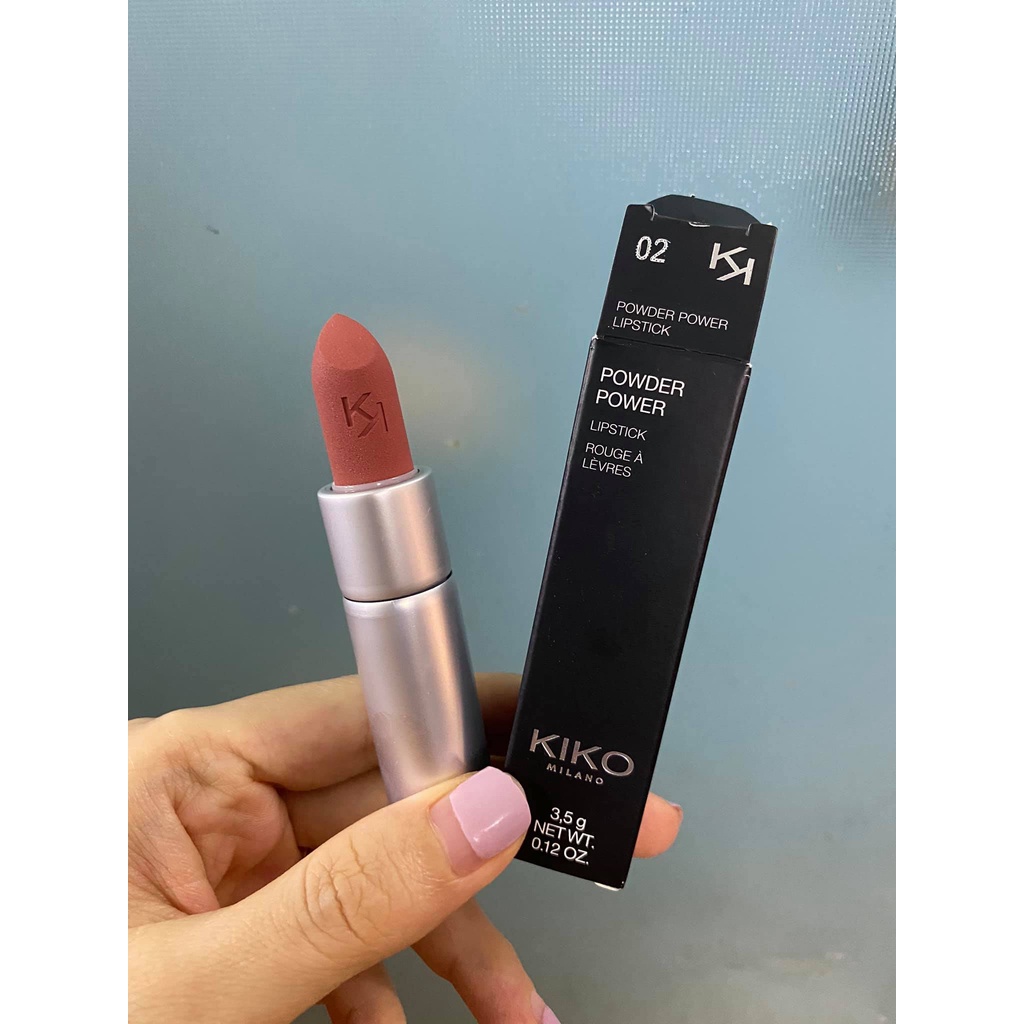 Son Môi Lì Kiko Powder Power Lipstick