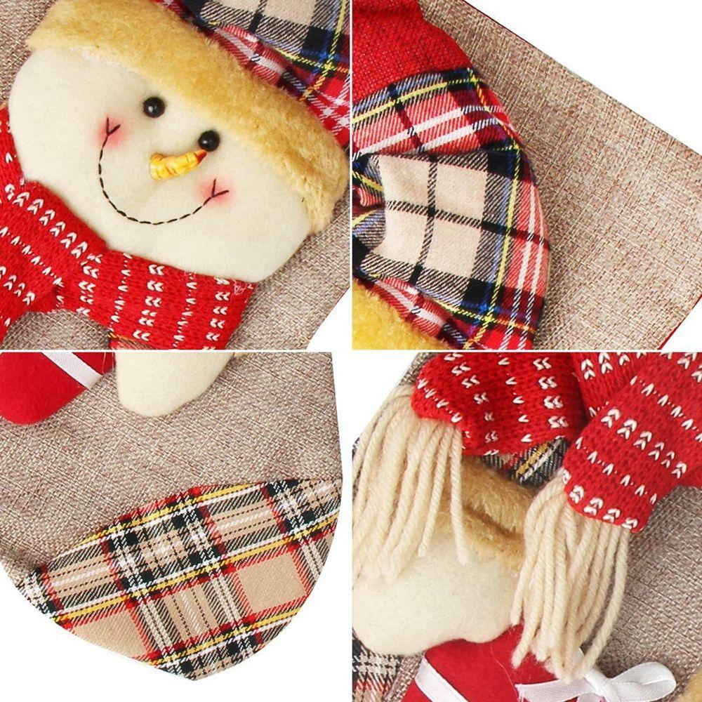 Túi Đựng Kẹo Họa Tiết Hoạt Hình Trang Trí Cây Thông Giáng Sinh Năm Mới