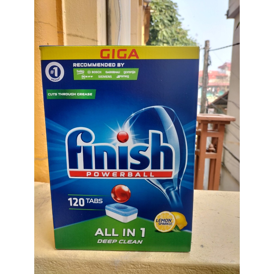 Viên rửa bát Finish quantum 100 viên