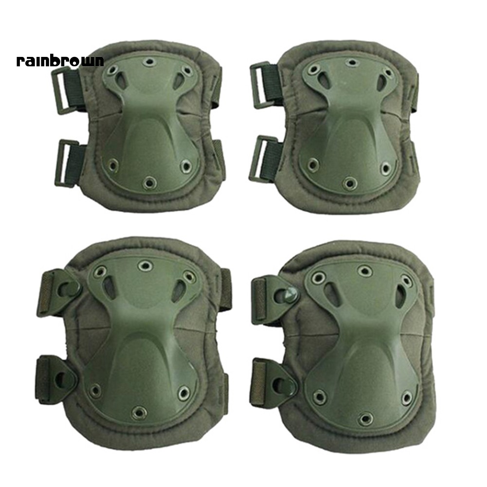 Bộ Giáp Bảo Vệ Khuỷu Tay Và Đầu Gối Chơi Thể Thao