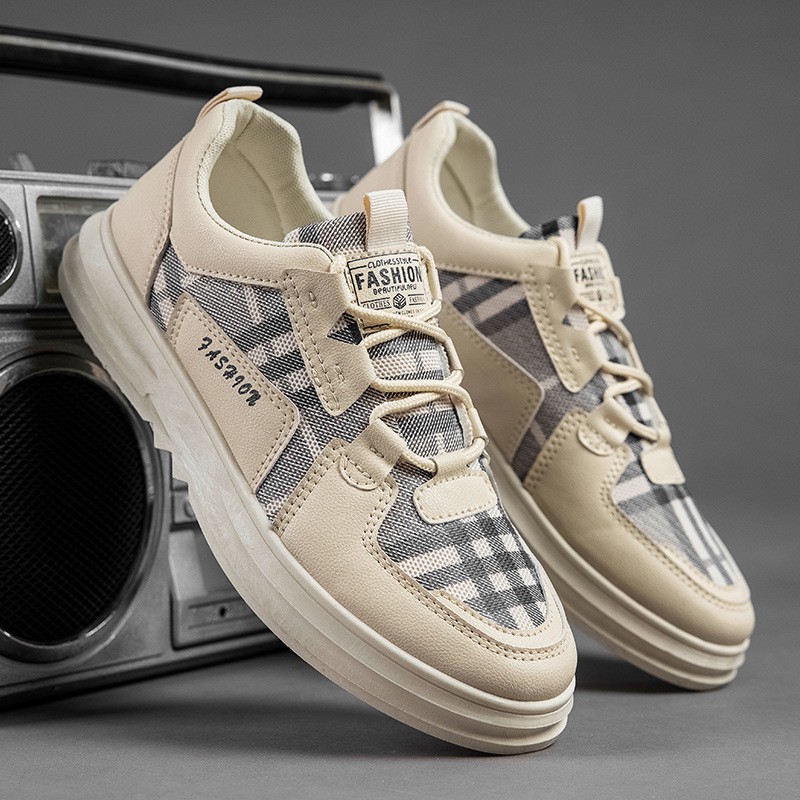 Giày Thể Thao Buộc Dây Thoáng Khí Mẫu Mới Dành Cho Nam Giới 2021