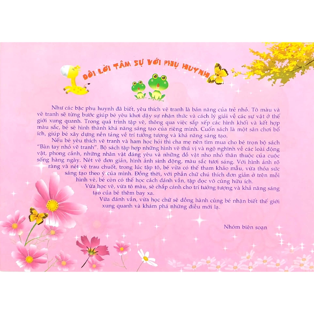 Sách - Bàn Tay Nhỏ Vẽ Tranh - Động Vật Đáng Yêu