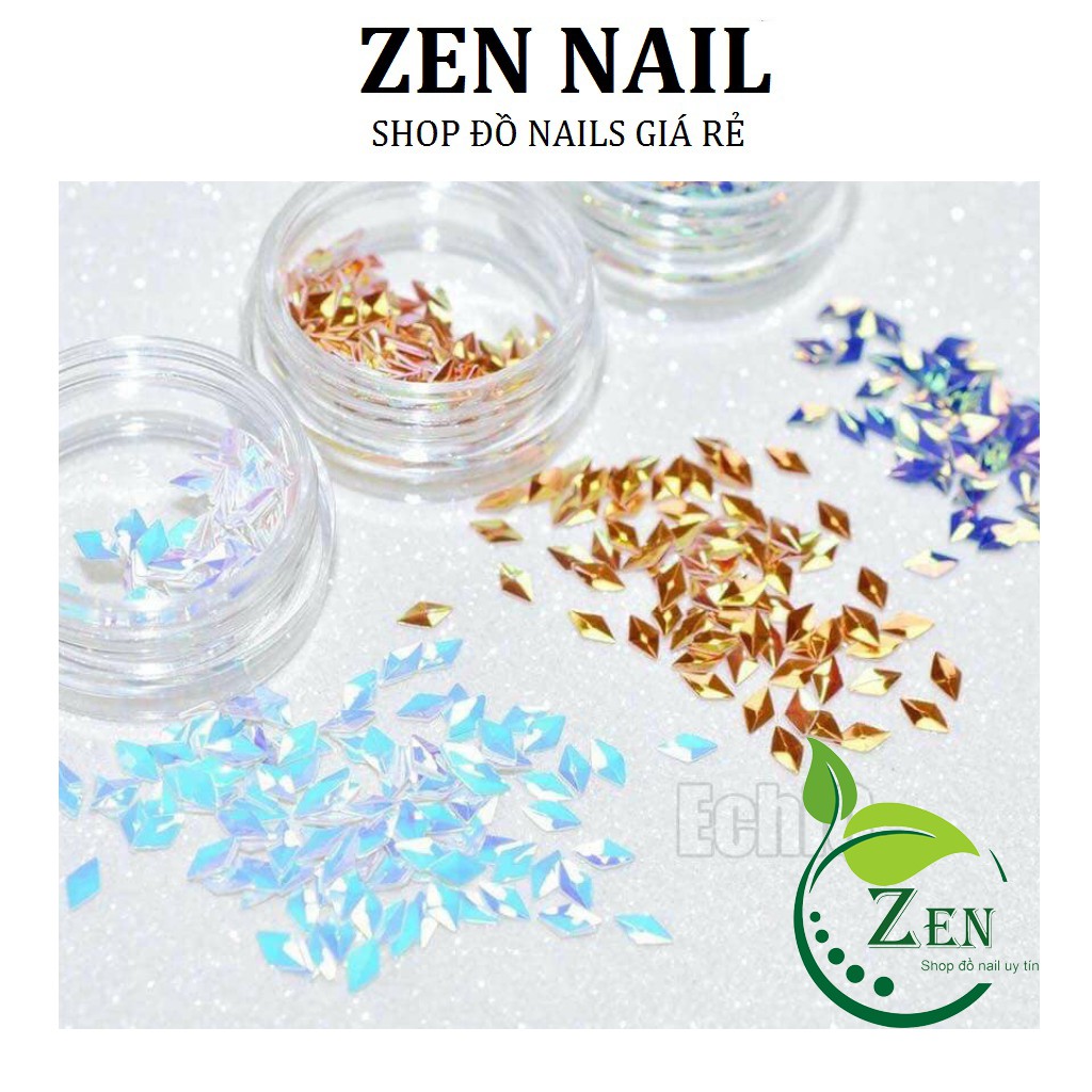 Phụ kiện nail, Phụ kiện tam giác nổi trang trí móng