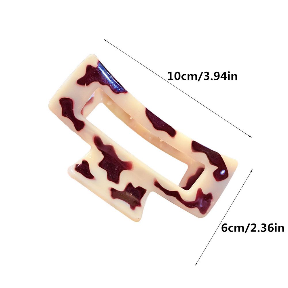 [Hàng mới về] Kẹp tóc cỡ lớn họa tiết da báo thời trang cho nữ nhiều kiểu tùy chọn