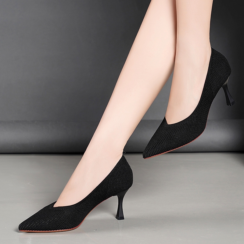 Giày Cao Gót Mũi Nhọn Thời Trang Cho Nữ