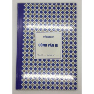 Sổ công văn đến,sổ công văn đi