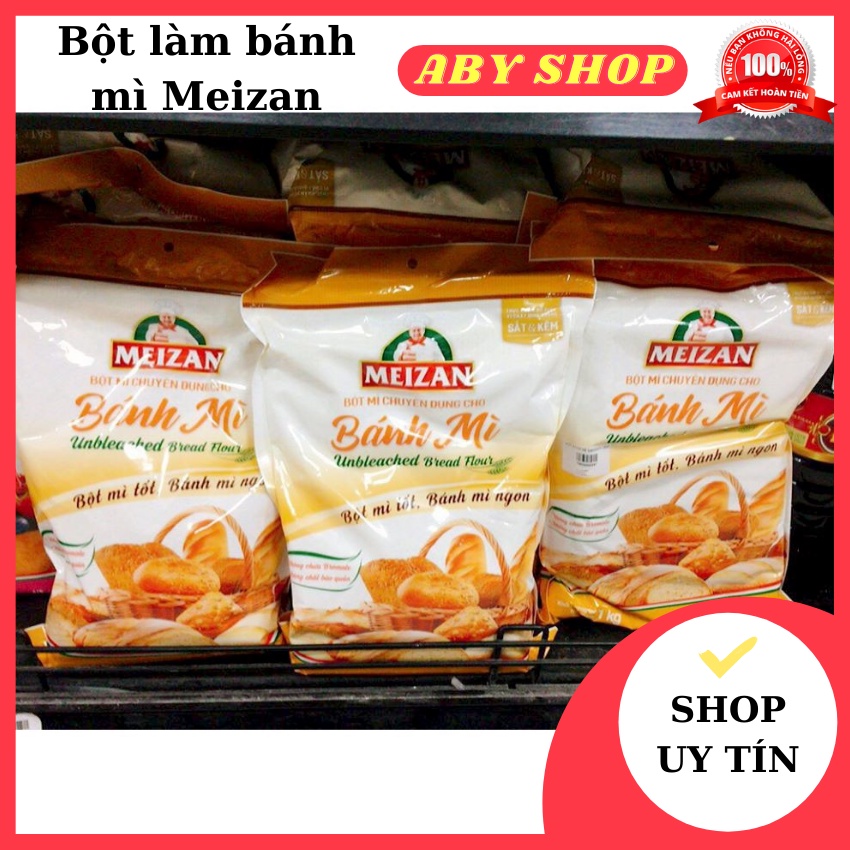 Bột làm bánh mì Meizan ⚡ GIÁ SỐC ⚡ bột làm bánh mì thơm ngon tại nhà đơn giản hiệu quả