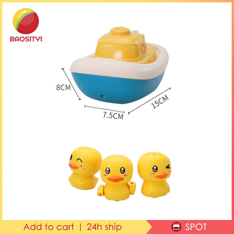 [Baosity1] Đồ Chơi Vòi Sen Tắm Vịt Điện Tử Quà Tặng Cho Trẻ Mới Biết Đi