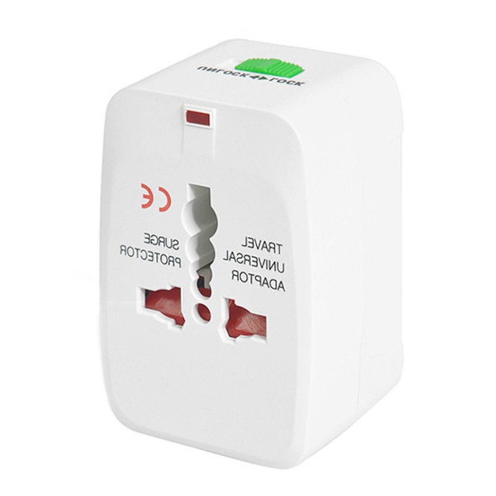 Runbu-International Power Converter All-in-one Travel Adapter Socket without USB Aluminum Iron Type