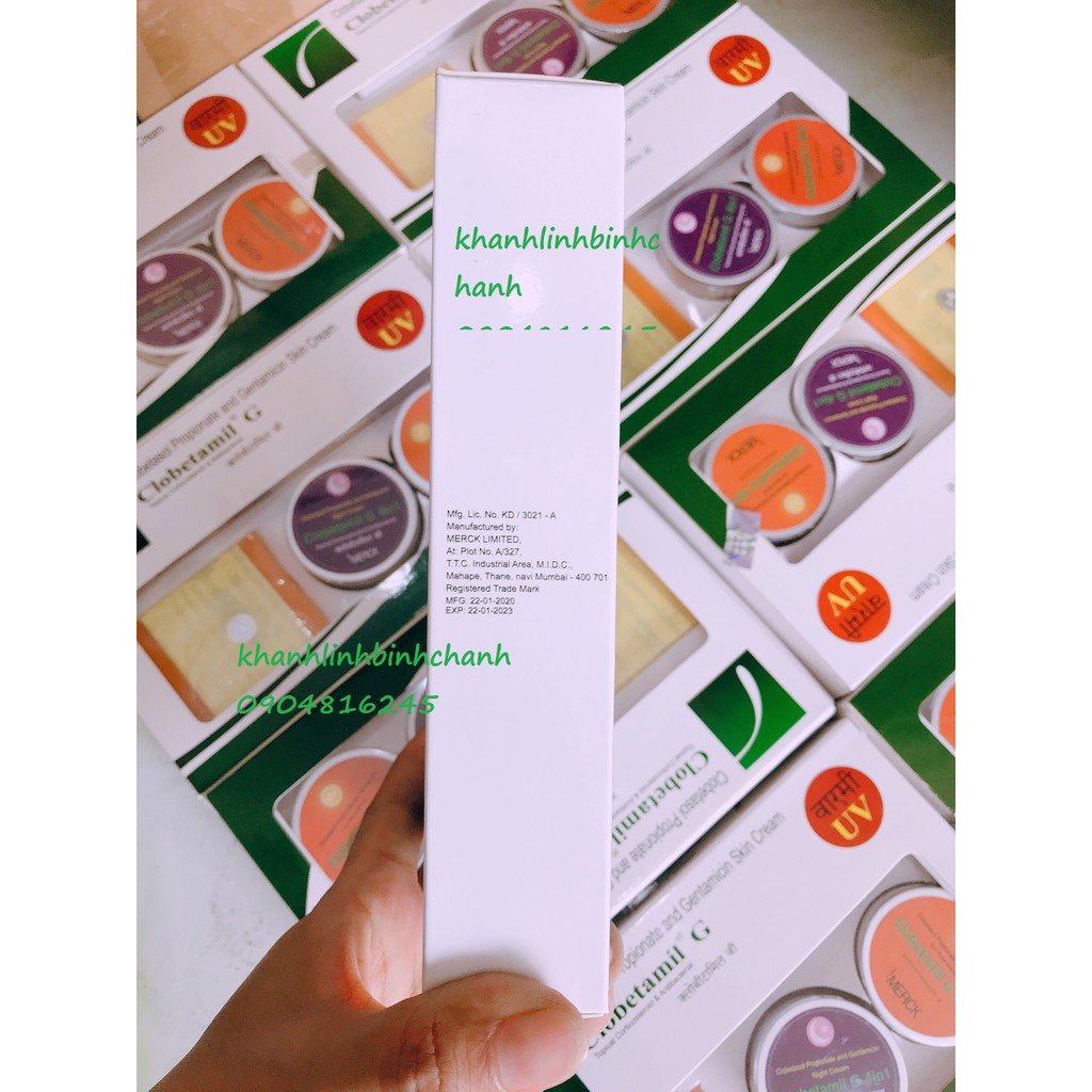 BỘ KEM NÁM CLOBETAMIL G cao cấp thái lan MẪU MỚI, MẪU CŨ