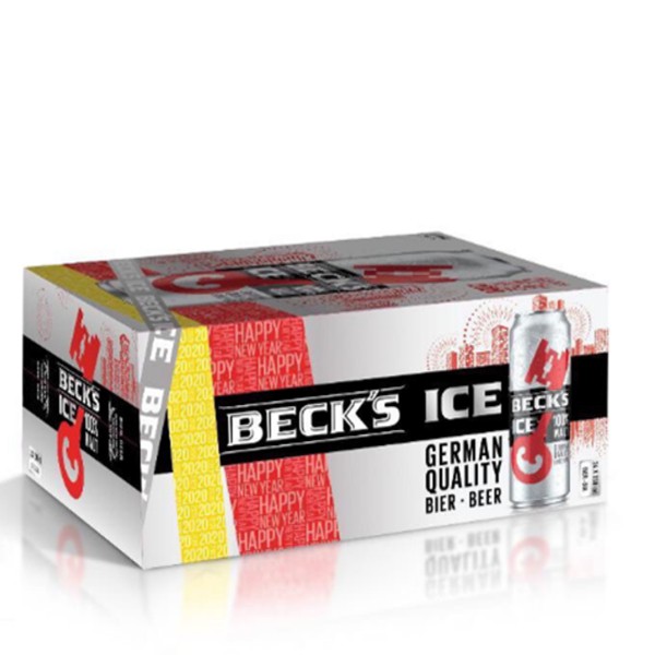 Thùng 24 lon bia Beck's Ice 330ml/lon