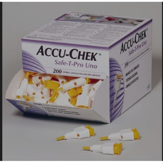 Kim lấy máu Accu-Chek Safe-T-Pro Uno
