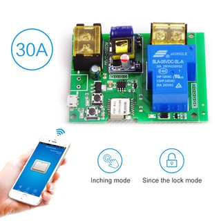 Mạch Điều Khiển Nguồn Sonoff 30A