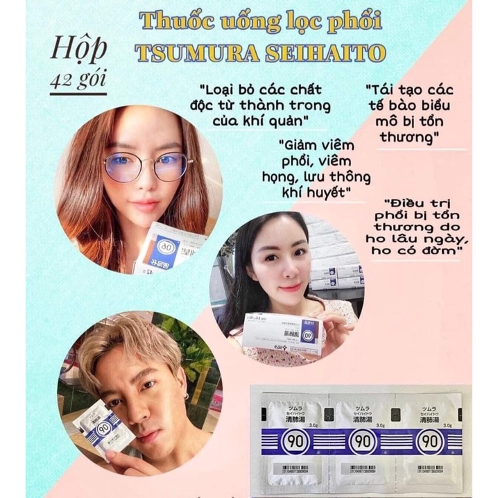 Lọc phổi Tsumura Seihaito 90 3gx 42 gói