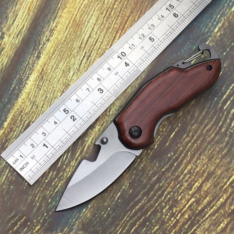 Dao Phượt Gỗ Buck Cao Cấp X48 - Hàng Có Sẵn Trong Kho